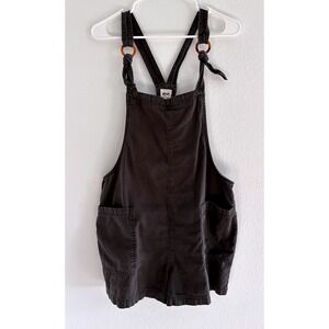 Aerie Black Denim Jumpsuit